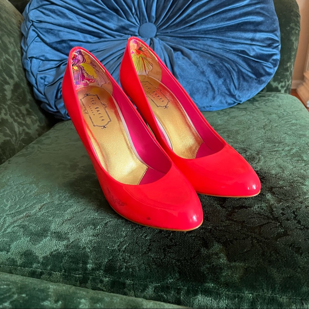 Ted Baker London Hot Pink Stilettos